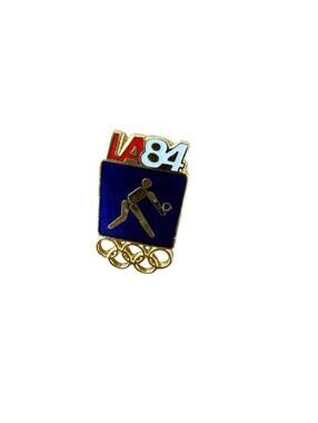 Olympic Pin Los Angeles 1984 Volleyball